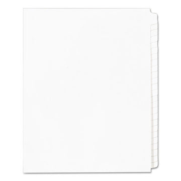 Avery® Blank Tab Legal Exhibit Index Divider Set, 25-tab, Letter, White, Set Of 25 freeshipping - TVN Wholesale